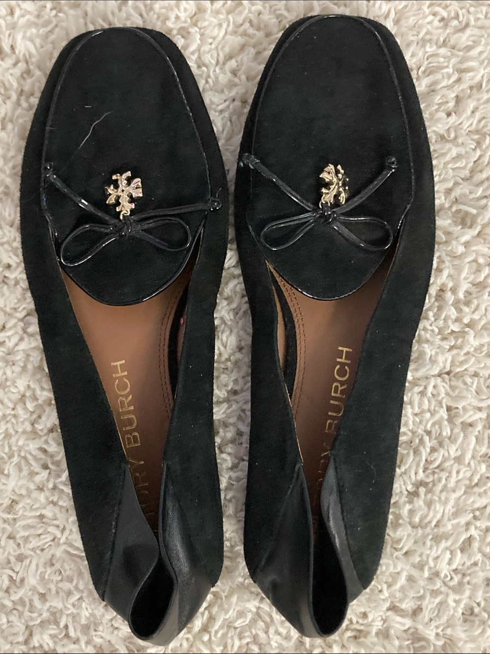 Tory Burch Black Loafers for Women size 10 - Picture 1 of 6
